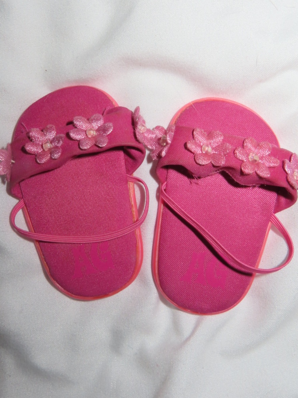 2005 American Girl Floral Sandals